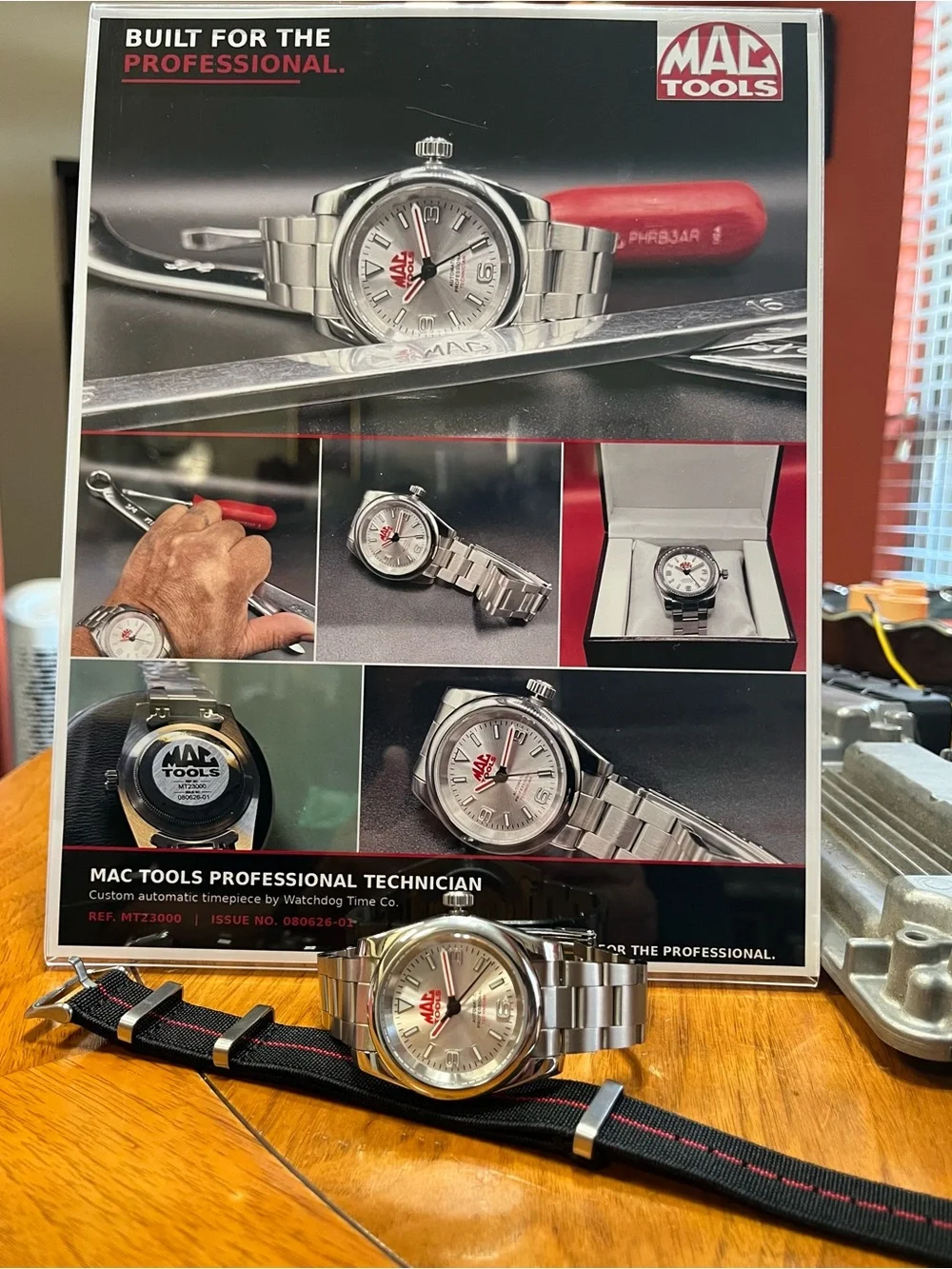 Watch, newAutomotive industry Watch. MAC Tools Tool truck commissioned watch